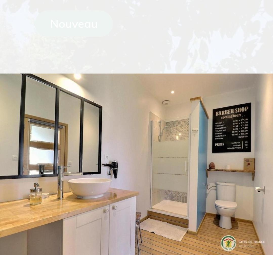 Grange De Sagne Maison Et Table D Hotes Avec Diner Sur Reservation Saint-Jean-Roure المظهر الخارجي الصورة